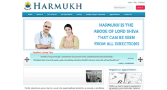 Desktop Screenshot of harmukhclinic.com